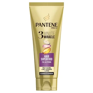 Pantene Superfood 3 MM Odżywka do włosów słabych i cienkich 200 ml - Odżywki do włosów - miniaturka - grafika 2