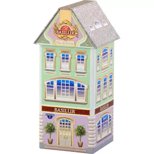 Basilur TEA BOULEVARD 1 zielona herbata CEJLOŃSKA kiwi chaber yuzu puszka - 75 g - Herbata - miniaturka - grafika 1