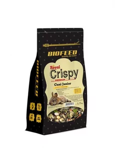 BioFeed BioFeed Royal Crispy Premium  cuni junior 0,75 kg Pokarm dla młodego królika - Karma dla gryzoni - miniaturka - grafika 1