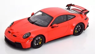 Minichamps Porsche 911 (992) Gt3 2021 Lava Ora 1:18 117069000 - Samochody i pojazdy dla dzieci - miniaturka - grafika 1