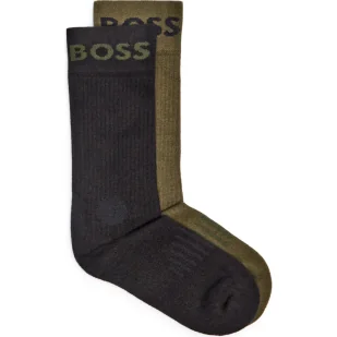 BOSS BLACK Skarpety 2-pack 2P RS Sport Col CC - Skarpetki męskie - miniaturka - grafika 1