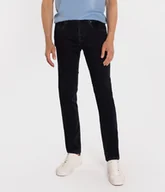 Spodnie męskie - Jeansy męskie slim NORRIS 1386 BLUE BLACK-33\34 - miniaturka - grafika 1