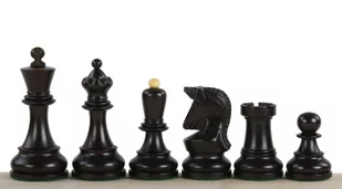 Figury Szachowe Dubrovnik 3,75 Cala - Bobby Fischer - Gry planszowe - miniaturka - grafika 1