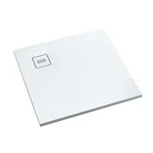 Brodziki prysznicowe - Brodzik Kwadratowy Protos Smooth White 80X80X3,5 Stabilsound Plus Kompozyt 3Sp.p1K-8080-M1 - miniaturka - grafika 1