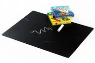 Tablice dla dzieci - Arkusz A4 folia ferromagnetyczna tablica z kredowym laminatem z klejem - miniaturka - grafika 1