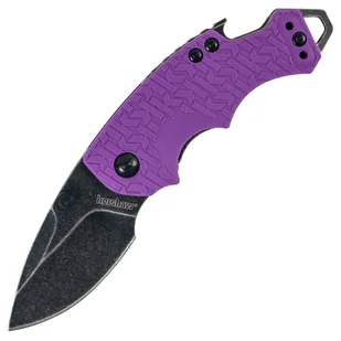 Nóż składany Kershaw Shuffle Purple Blackwash - Noże - miniaturka - grafika 1