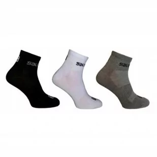 Skarpety turystyczne Salomon Active Wear Quarter 3 pary, niskie - Odzież trekkingowa damska - miniaturka - grafika 1