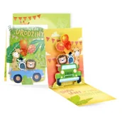 Kartki okolicznościowe i zaproszenia - Kukartka Karnet B6 Urodziny - miniaturka - grafika 1