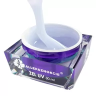 Żele do paznokci - Żel Do Paznokci Budujący Jelly Manifest White 30ML - miniaturka - grafika 1