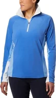 Bluzy męskie - Columbia Columbia Glacial IV Half Zip Fleece 1802201466 Granatowe M - miniaturka - grafika 1