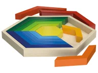 Układanki dla dzieci - Playtive Zabawki edukacyjne z drewna Układanka - miniaturka - grafika 1