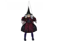 Balony i akcesoria - Czarownica na huśtawce interaktywna halloween - miniaturka - grafika 1