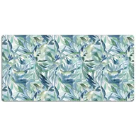 Podkładki na biurko - Podkładka na całe biurko Malowane liście 120x60 cm - miniaturka - grafika 1