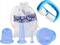 Masażery - Masażer AD Accessories Bańki Chińskie Silikonowe do masażu twarzy masażer - miniaturka - grafika 1