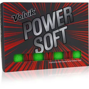 Piłki golfowe VOLVIK POWER SOFT (zielony) - Golf - miniaturka - grafika 3