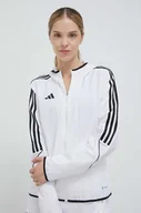 Kurtki damskie - adidas Performance kurtka treningowa Tiro 23 kolor biały przejściowa - miniaturka - grafika 1