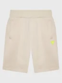 Spodenki damskie - Guess Szorty sportowe L3RD04 KBIH2 Beżowy Regular Fit - miniaturka - grafika 1