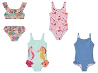 Stroje kąpielowe dla dziewczynek - lupilu® Stroje kąpielowy dziewczęcy - miniaturka - grafika 1