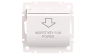 Wyłączniki światła i elektryczne - Kanlux Łącznik hotelowy z opóźnieniem wyłączenia LOGI 02-1190-102 bi 25083 - miniaturka - grafika 1