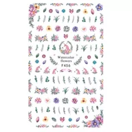 Ozdoby do paznokci - Naklejki do paznokci cienkie samoprzylepne Nr F456 - miniaturka - grafika 1