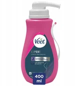 Depilacja - Depilator Veet krem depilacyjny Krem do Depilacji Ciała z pompką 400ml - miniaturka - grafika 1
