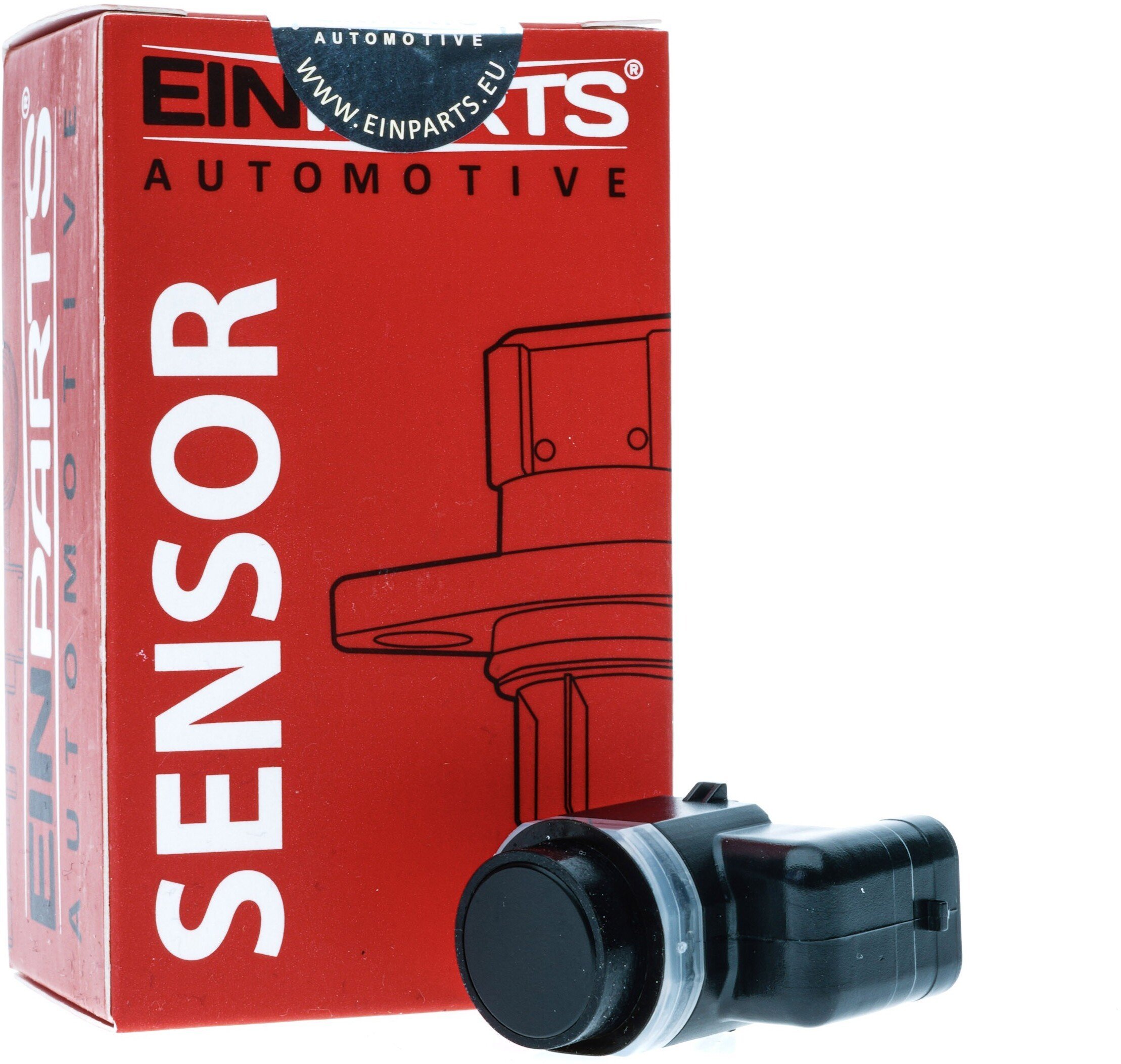 Einparts Automotive EINPARTS AUTOMOTIVE CZUJNIK PARKOWANIA DO AUDI A1 A3 A4 A5 A6 Q5 Q7 3 PORTY
