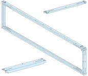 Rozdzielnie elektryczne - Schneider electric Rama montażowa 650x400x2000 stalowa biała 08406 08406 - miniaturka - grafika 1