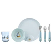 Zestawy naczyń dla dzieci - Mepal Zestaw obiadowy dziecięcy Mio Sailors Bay 108041065244 6 szt. - miniaturka - grafika 1