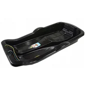 Sanki i ślizgacze - SANKI ślizg zjazdowy ŚLIZGACZ plastikowe MOCNE POLSKIE BOBSLEJ dla dzieci - miniaturka - grafika 1