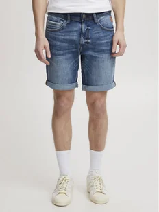 Blend Szorty jeansowe 20715430 Niebieski Regular Fit - Spodenki męskie - miniaturka - grafika 1