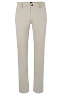 Spodnie męskie - BOSS Spodnie męskie, płaskie, szary (Open Grey), 3836 - miniaturka - grafika 1