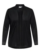 Swetry damskie - ONLY Kardigan w kolorze czarnym - miniaturka - grafika 1