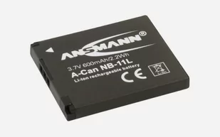 Ansmann Bateria Li-Ion A-Can NB-11L, 600 mAh, 3.6 V - Kamery cyfrowe - akcesoria - miniaturka - grafika 1
