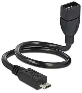 Delock Kabel USB USB Kabel A micro-B Bu/St OTG Shape 0.35m 83927 - Kable USB - miniaturka - grafika 1