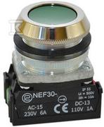 Sterowniki i przekaźniki - NEF30-KXY-zielony przycisk sterowniczy - miniaturka - grafika 1