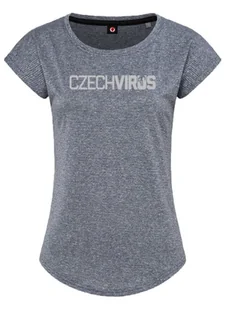 Koszulka damska Czech Virus  Dámské sportovní tričko Recycled šedé S - Koszulki sportowe damskie - miniaturka - grafika 1