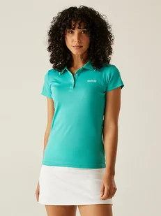 Regatta Funkcyjna koszulka polo "Maverick V" w kolorze turkusowym - Koszulki sportowe damskie - miniaturka - grafika 1