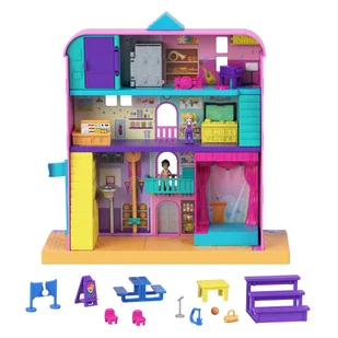 Polly Pocket, zestaw do zabawy Pollyville Szkoła - Lalki dla dziewczynek - miniaturka - grafika 1