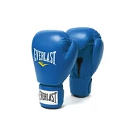 Rękawice bokserskie - Everlast Skórzane rękawice bokserskie 651 blue rozmiar 10 oz. - miniaturka - grafika 1