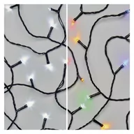 Oświetlenie świąteczne - EMOS LED Zewnętrzny łańcuch 100xLED/8 modes 15m IP44 zimna biel/różne kolory - miniaturka - grafika 1