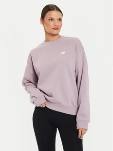 New Balance Bluza Essentials WT41508 Fioletowy Regular Fit - Bluzy damskie - miniaturka - grafika 1