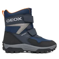 Buty dla chłopców - Śniegowce Geox J Himalaya B Abx J46FRE 0FU50 C0659 D Granatowy - miniaturka - grafika 1