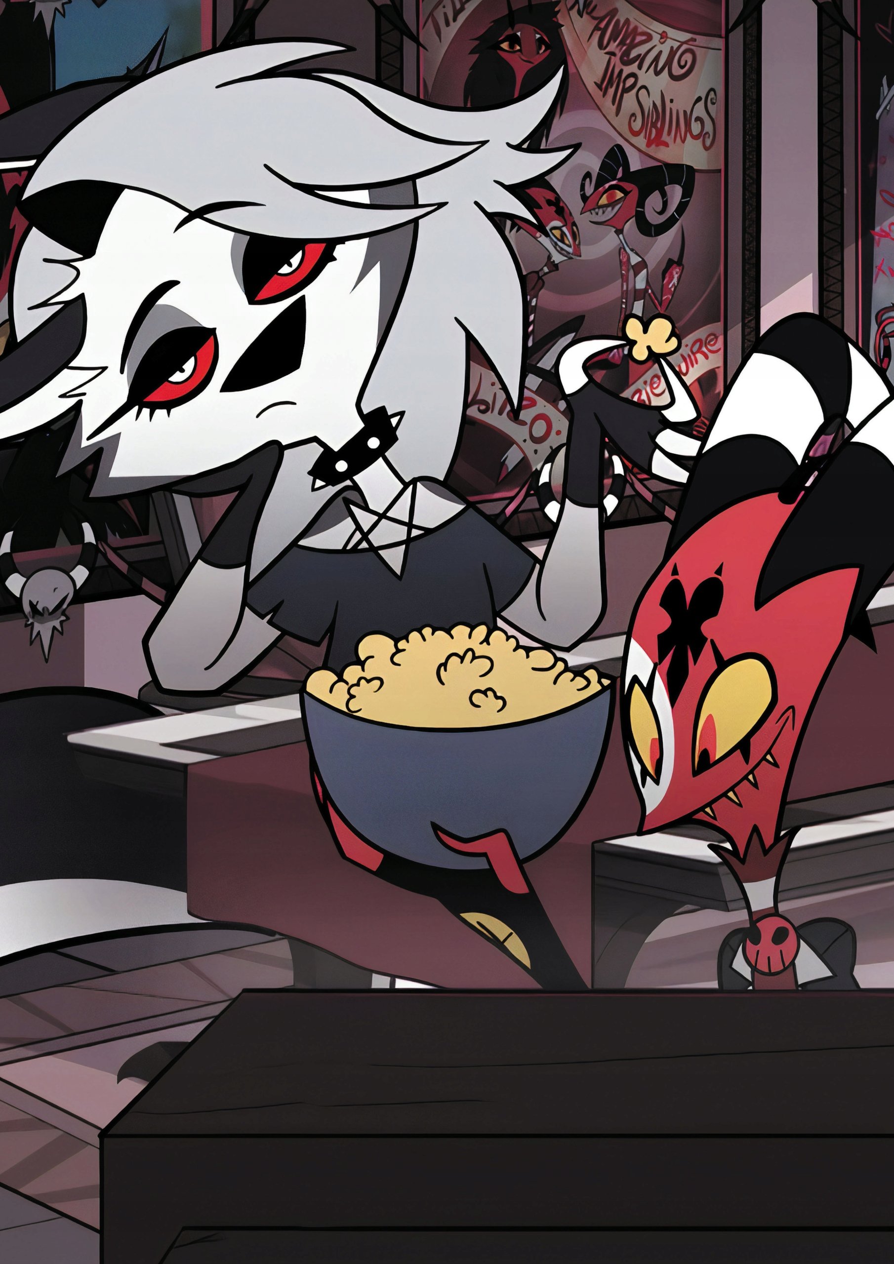 Plakat A1 Helluva Boss Hazbin Hotel Loona Blitzo
