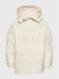 adidas Parka HK5249 Écru Relaxed Fit - Kurtki damskie - miniaturka - grafika 1