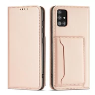 Etui i futerały do telefonów - Etui Card Braders Case do Xiaomi Redmi Note 11 Pro różowy - miniaturka - grafika 1