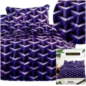 Pościel - Pościel 160 x 200 3cz Satynowa Dalwin 993 - miniaturka - grafika 1