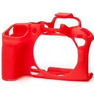 Akcesoria fotograficzne - EasyCover osłona gumowa dla Canon EOS R10 czerwona - miniaturka - grafika 1