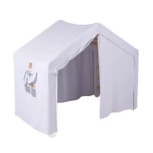 MeowBaby Duży Domek z Drabinką dla Dzieci 112x61x - Suche baseny - miniaturka - grafika 1