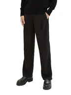 Spodnie damskie - TOM TAILOR Spodnie damskie, 14482 – Deep Black, 40W / 30L - miniaturka - grafika 1