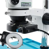 Mikroskopy i lupy - Regulowany Oświetlacz / Oświetlenie 48x LED 60 mm Techrebal do Mikroskopu - miniaturka - grafika 1